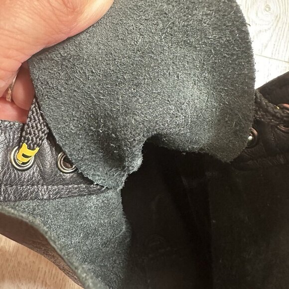 Dr. Martens 1460 Women’s Size 7 Pascal Virginia Soft Black Leather Combat Boots - Picture 12 of 12